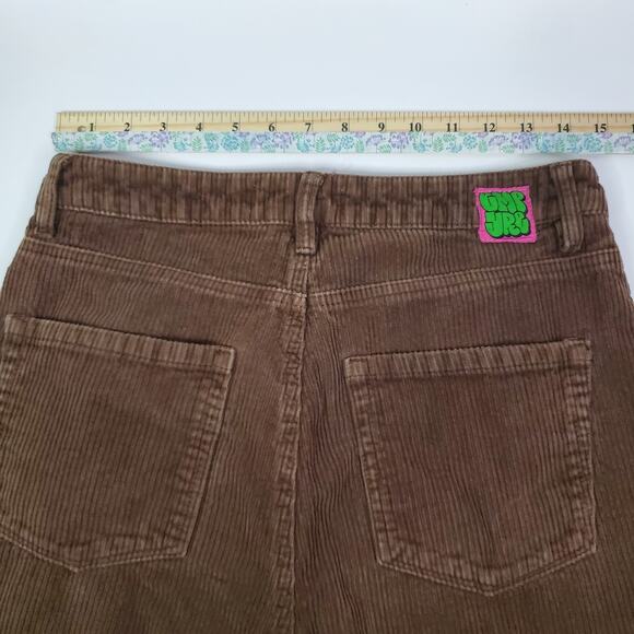 Empyre Tori Pants Women size 5 Brown Corduroy Baggy Streetwear 90s Y2K Skate - Picture 12 of 14